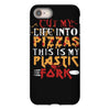cut into pizzas iPhone 8