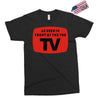 as seen in front of the the tv Exclusive T-shirt