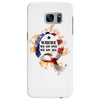 American Flag Q Fire Samsung Galaxy S7 Edge