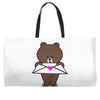 brown Weekender Totes