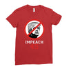 Impeach 45 Stop Trump Ladies Fitted T-Shirt