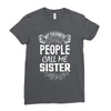 My Favorite People Call Me Sister Ladies Fitted T-Shirt