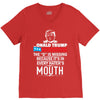 Donald trump The D Is Missing V-Neck Tee