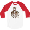 the evolution of groot 3/4 Sleeve Shirt