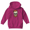 terror skull Youth Hoodie