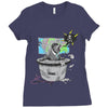 bad news bear Ladies Fitted T-Shirt
