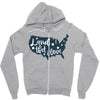 Land That I Love Zipper Hoodie