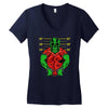 let's get busted Women's V-Neck T-Shirt