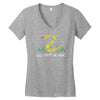 no step on snek 1 Women's V-Neck T-Shirt