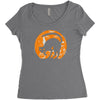 happy halloween Women's Triblend Scoop T-shirt