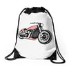 motorcycle Drawstring Bags