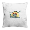 the great christmas king Throw Pillow