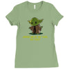 size matters not Ladies Fitted T-Shirt