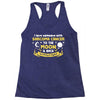 I Love Someone with Sarcoma Cancer to The Moon and Back to Infinity Racerback Tank