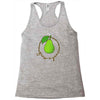 grow a pear Racerback Tank