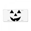 black pumpkin License Plate