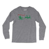 ugly santa ho ho hoo! Long Sleeve Shirts