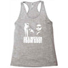 the blues brothers inspired on a mission from god funny Racerback Tank