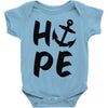 hope anchor Baby Onesie