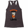 pumpkin space latte Racerback Tank