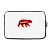 mama christmas bear Laptop sleeve