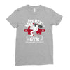 gallic gym Ladies Fitted T-Shirt