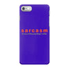 funny t shirt sarcasm is one of the services i offer rude tee offensiv iPhone 7 Case