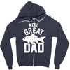 reel great dad Zipper Hoodie