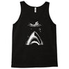 shark attack swimmer Tank Top