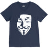 v per vendetta face film horror cinema&amp;tv V-Neck Tee