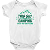 This Guy Loves Camping With His Girlfriend Baby Onesie