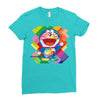 Doraemon Ladies Fitted T-Shirt