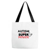 Autism Is My Super Power Tote Bags