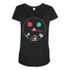 Space Lie Maternity Scoop Neck T-shirt