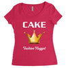 cake fashion nugget Women's Triblend Scoop T-shirt