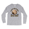 pluto the planet never forget Long Sleeve Shirts