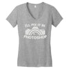 photography Women's V-Neck T-Shirt
