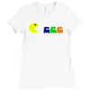 funny zombie Ladies Fitted T-Shirt
