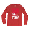 donating blood one mosquito funny Long Sleeve Shirts