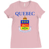 quebec coat of arms canada Ladies Fitted T-Shirt