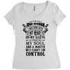I Am A June Woman Women's Triblend Scoop T-shirt