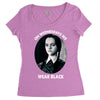 on wednesdays we wear black Women's Triblend Scoop T-shirt