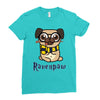 ravenpaw pug Ladies Fitted T-Shirt