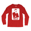 ashens hello Long Sleeve Shirts
