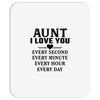 I Love You Aunt Mousepad