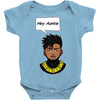 hey auntie killmonger Baby Onesie