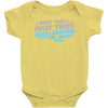 may the mass times acceleration be with you Baby Onesie