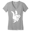 peace sign Women's V-Neck T-Shirt