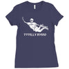 totally board skateboard Ladies Fitted T-Shirt