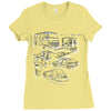 pour le transport Ladies Fitted T-Shirt